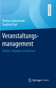 Cover Lehrbuch Veranstaltungsmanagement Sakschewski